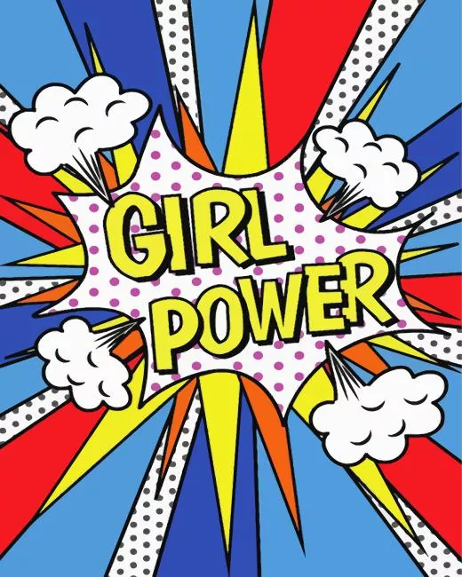 aesthetic girl power art Diamond Paints Aesthetic Girl Power Art Diamond Painting