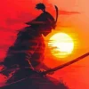 Aesthetic Samurai Art Diamond Painting