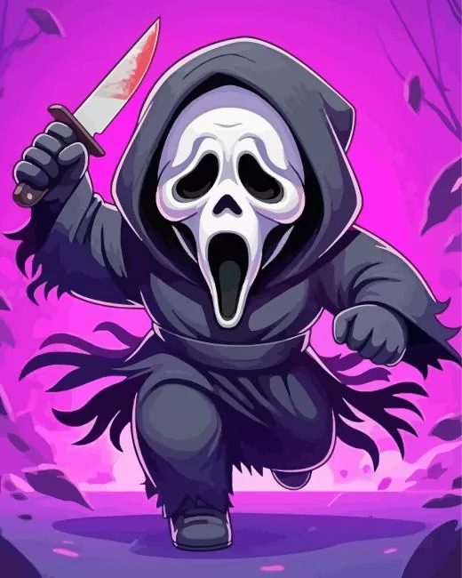 aesthetic scary ghostface art Diamond Paintings Aesthetic Scary Ghostface Art Diamond Painting