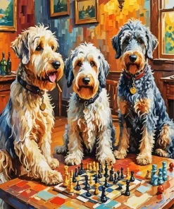 Aesthetic Schnauzer Dog Art Diamond Painting