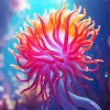 Aesthetic Sea Anemone Art Diamond Painting