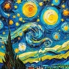 Aesthetic Starry Night Diamond Painting