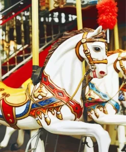 Carousel Horse Diamond Painting