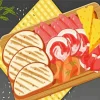 Cartoon Charcuterie Board Diamond Painting
