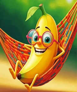Cartoon Cute Banana Diamond Painting