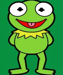 Cartoon Kermit The Frog Diamond Painting