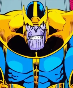 Cartoon Thanos Marvel Diamond Painting