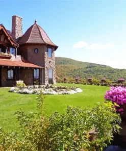 Castle In The Cloud Museum Diamond Painting