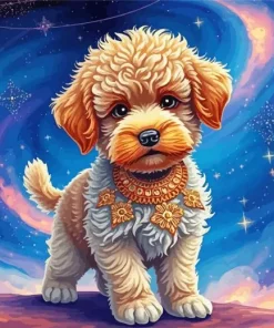 Cavoodle Puppy Diamond Painting