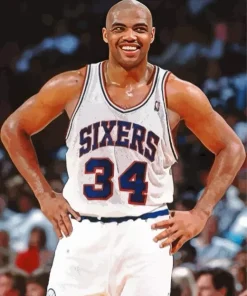 Charles Barkley Basketball Player Diamond Painting