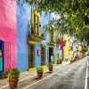 Colorful Mexican Houses Diamond Painting