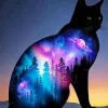 Cool Black Cat Diamond Painting