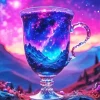 Galaxy Glass Cup Art Diamond Painting