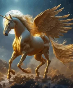 Gold Peacock Art Diamond Painting