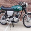 Green Norton 750 Commando Diamond Painting