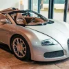 Grey Silver Bugatti Veyron Car Diamond Painting