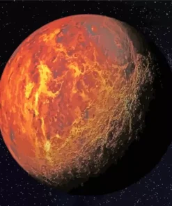 Mars Planet Diamond Painting