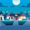 Neighborhood Animation Diamond Painting