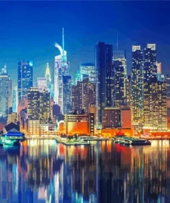 New York Nightscape Diamond Painting