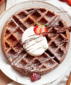 Nutella Waffles Diamond Painting