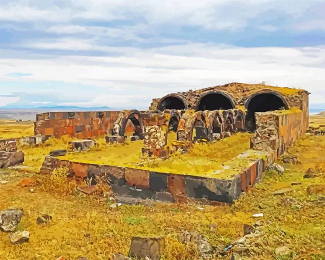 orbelian caravanserai Diamond By Numbers Orbelian Caravanserai Diamond Painting