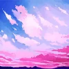 Pink Clouds Diamond Painting