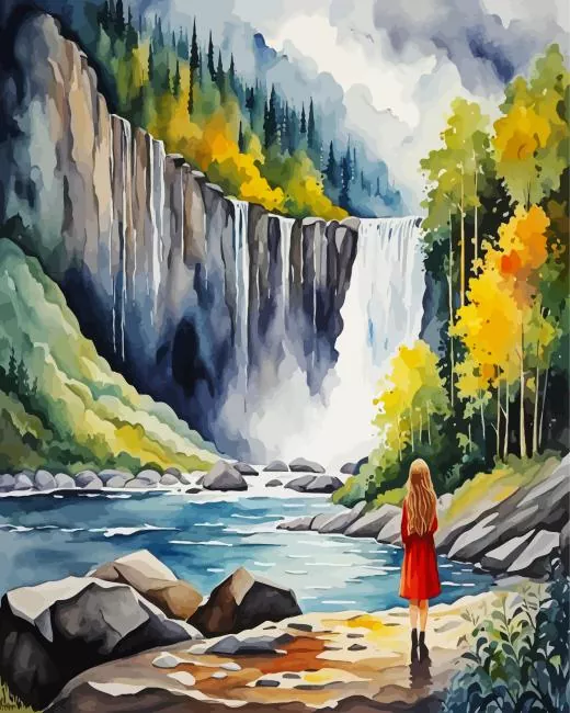 sad lonely girl art Diamond Paintings Sad Lonely Girl Art Diamond Painting