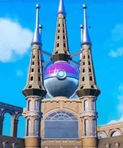 Sagrada Familia Pokemon Diamond Painting