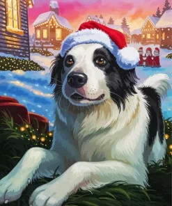 Santa Hat Art Diamond Painting