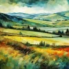 Scottish Landscape Art Diamond Painting