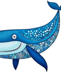 Sea Blue Fish Diamond Painting