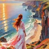 Sea Sunset Art Diamond Painting