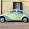 Seafoam Green Vw Bug Diamond Painting
