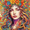 Simple Hippie Art Diamond Painting
