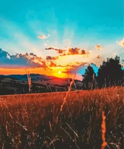 Sunset Country Diamond Painting