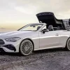 White Mercedes Convertible Diamond Painting
